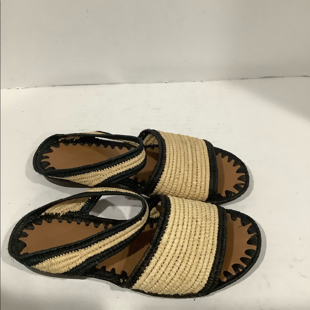 Carrie Forbes raffia sandals